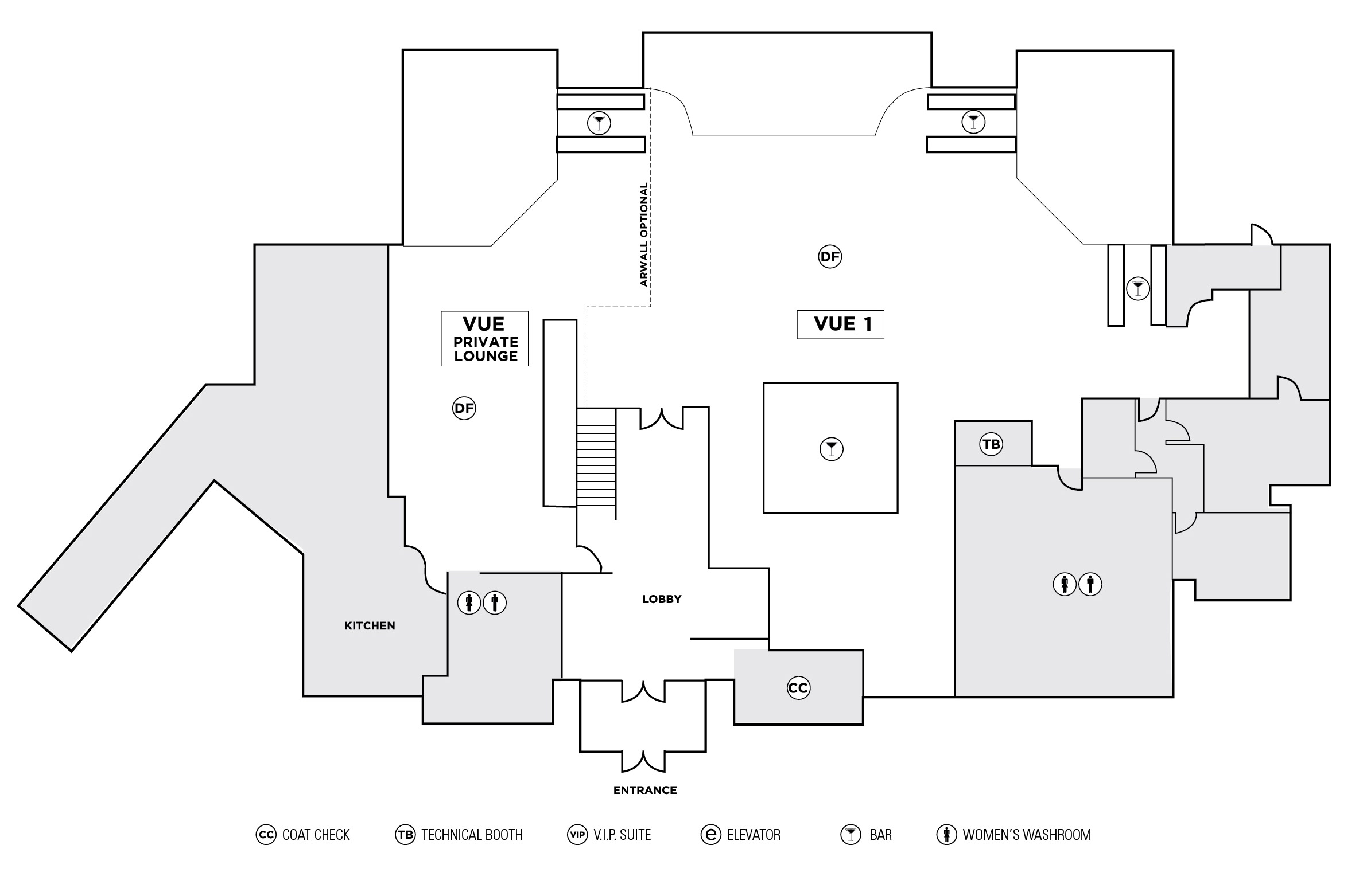 The Vue Event Venue Diagram 1